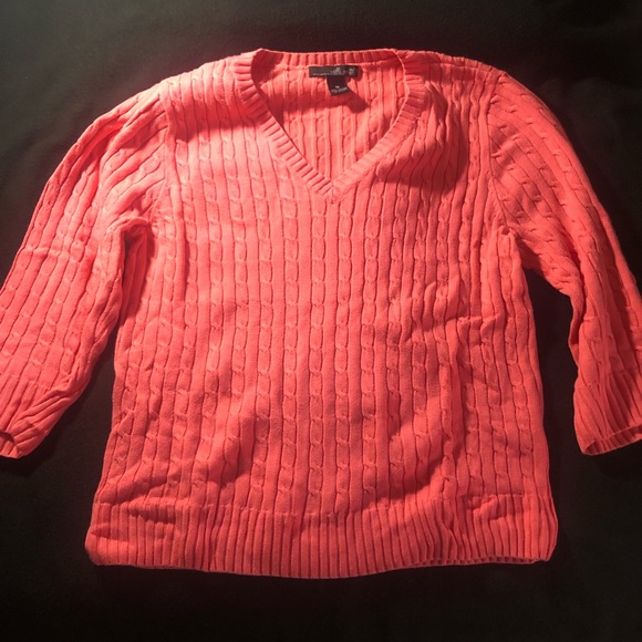 Pink Warm Sweater Blouse - Picture 1 of 4